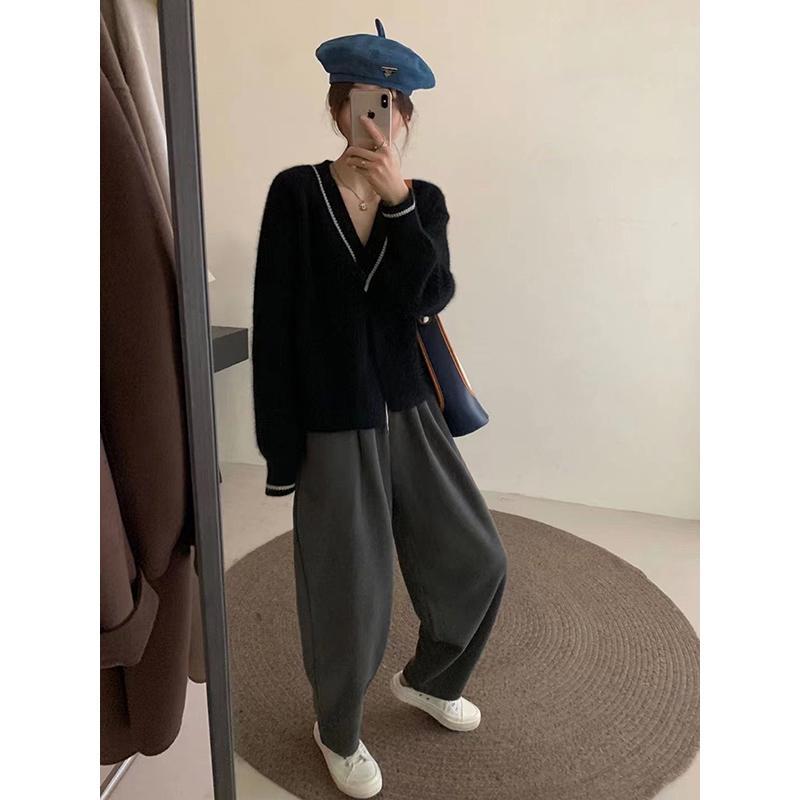 超。 上品 レディース ニット Vネック カーディガン 秋 伸縮性 超目玉 洗える 羽織 春 おしゃれ ゆったり ゆる 長袖 冬 カジュアル セーター 