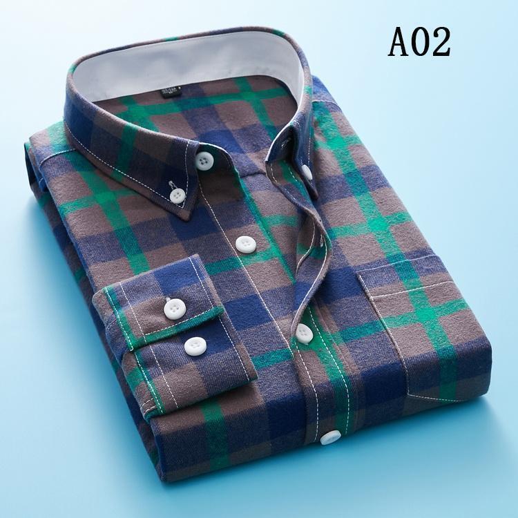 ボタンダウンシャツ ネルシャツ チェック柄 シャツ トップス カジュアルシャツ メンズ 秋 春 長袖 