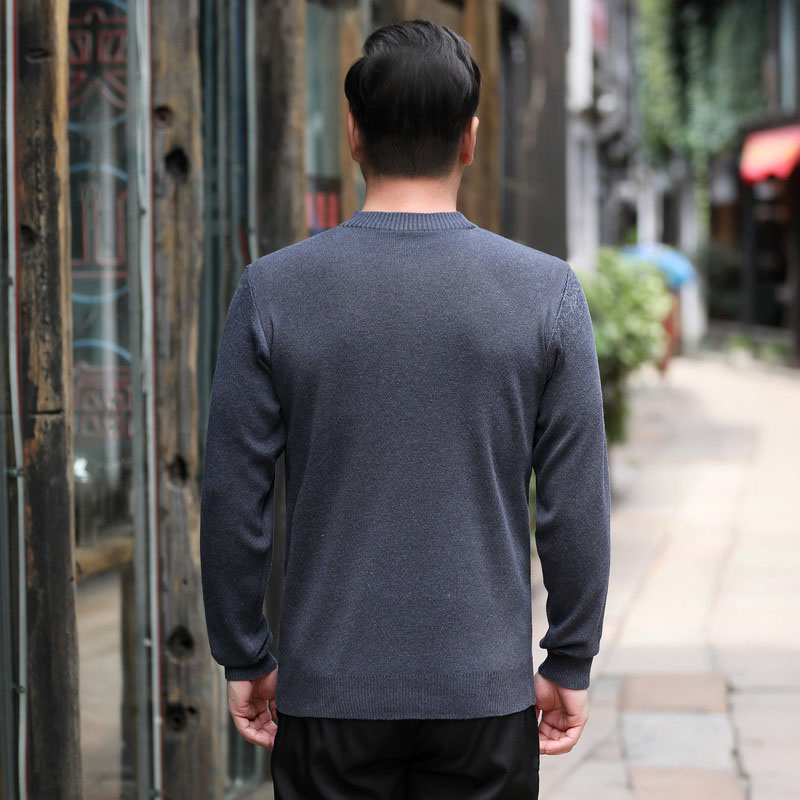 ニット セーター メンズ◆クルーネック秋服 冬服 紳士 メンズ プレゼント ゴルフ 誕生日 シニアファッション 敬老の日 クリスマス ギフト シニア 