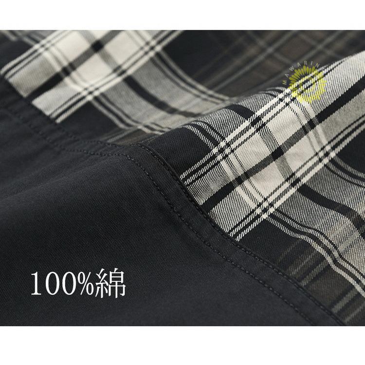 シャツ メンズ チェックシャツ カジュアルシャツ 切り替え 綿 冬 ファッション トップス 長袖 秋 