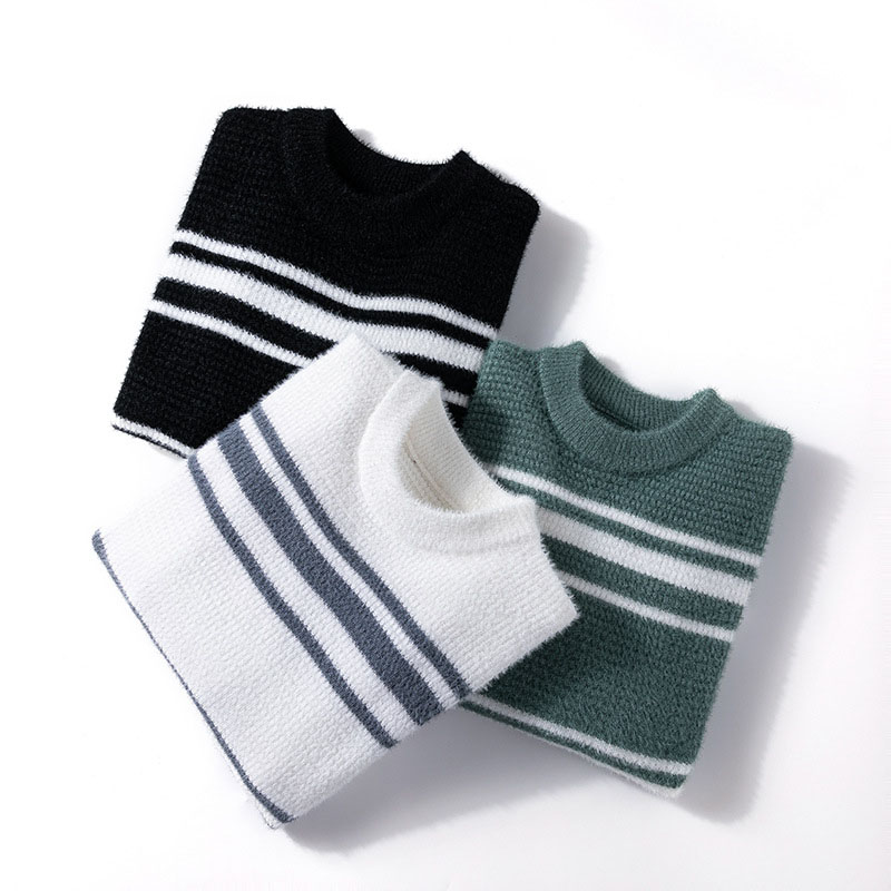 ニット セーター メンズ◆クルーネック秋服 冬服 ニットセーター メンズニット 暖かい 厚手冬 長袖ニット メンズセーター 