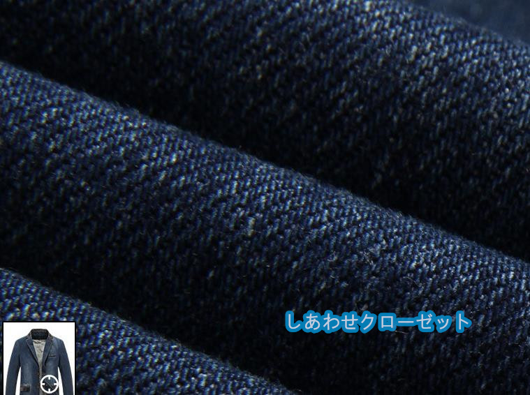 テーラードジャケット メンズ おしゃれ ブレザージャケット デニムジャケット カジュアルスーツ 通勤 ビジネススーツ 春秋冬 フォマールスーツアウター 