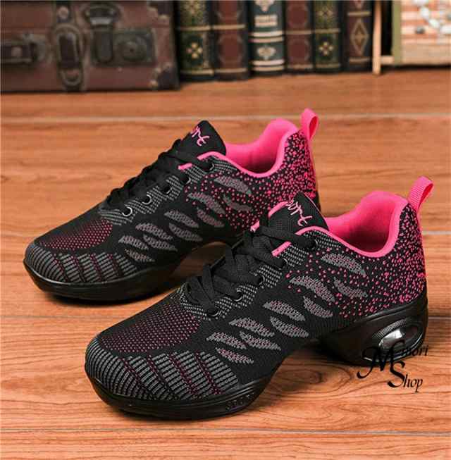 ダンススニーカー レディース ローカット 厚底スニーカー ダンスジャズ練習美脚 軽量 快適な履き心地 女性靴 