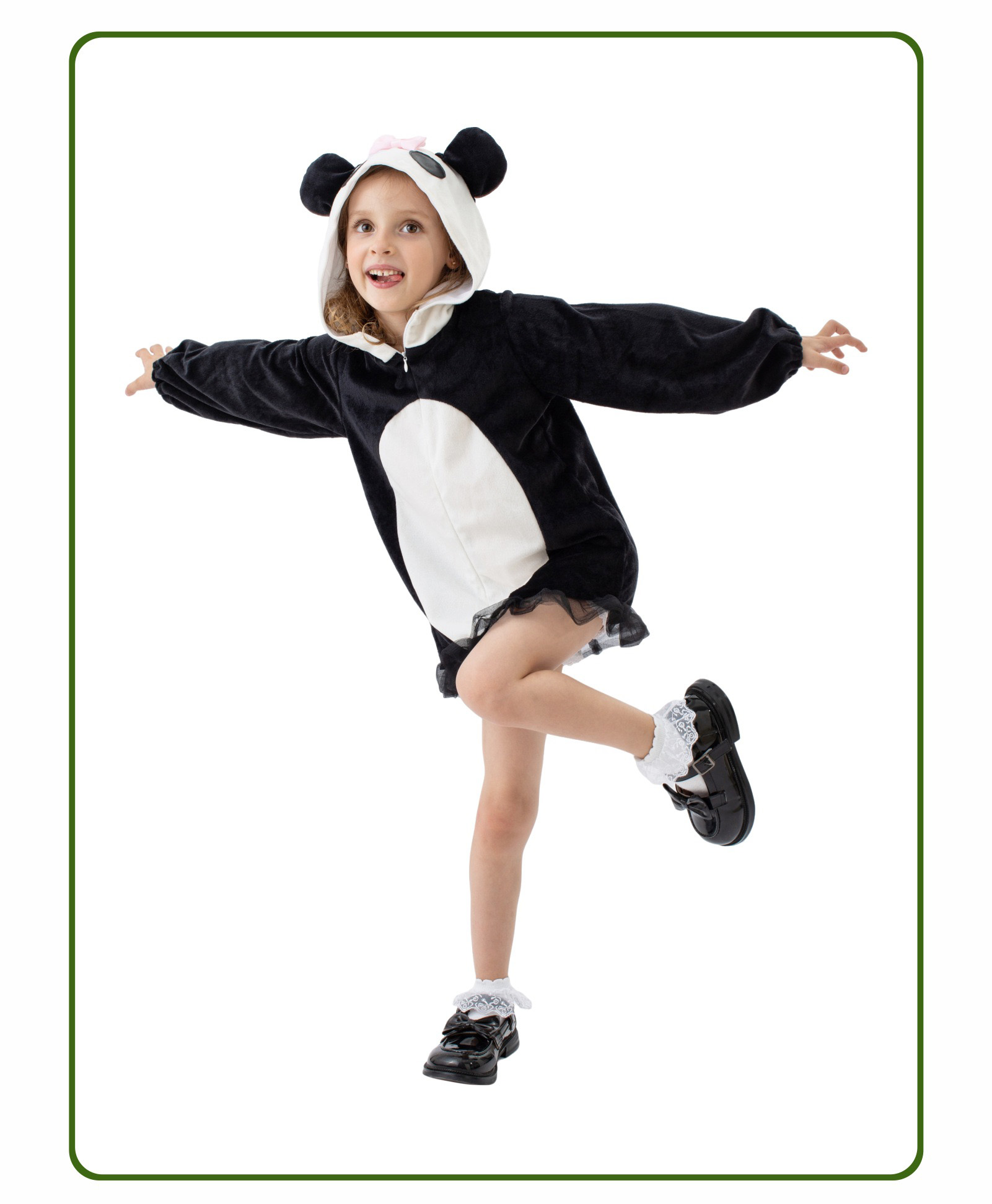 。 子供用 パンダ 動物 ぱんだ アニマル ジュニア 女の子 コスチューム 撮影用 長袖 子供 ハロウィン キッズ 衣装 男の子 仮装 余興 可愛い 子供服 