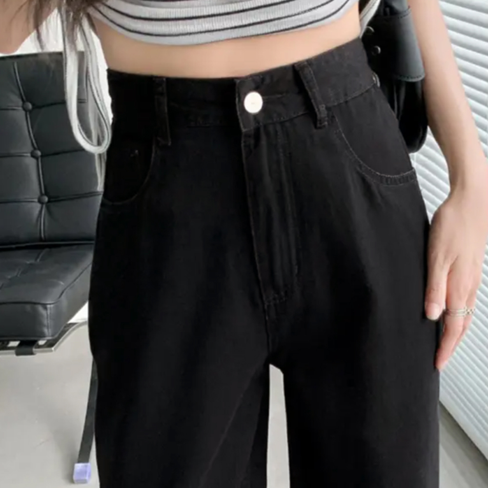 カットダメージ デニムパンツ ストリート  