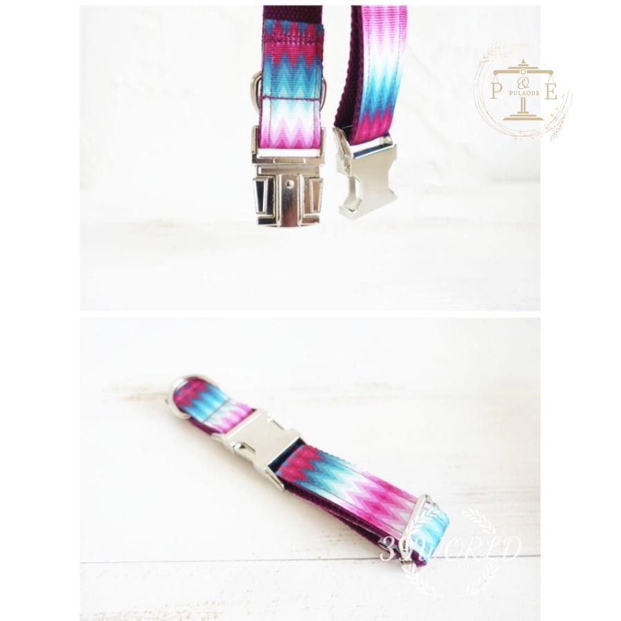 首輪 名前入り 小型犬 中型犬 大型犬 首輪 猫用品 犬 ペット用品 カスタマイズ IDタグ 名札 ナイロン 迷子札 