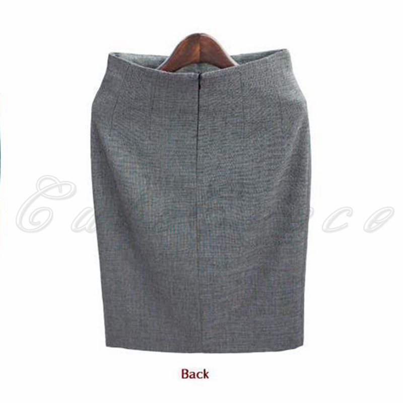 タイトスカート レディース 52CM 膝丈 エレ着痩せ見え 肌触りが良い シンプル ビジネス Hライン 制服 働きやすい オフィス 送料無料 脚長効果抜群 