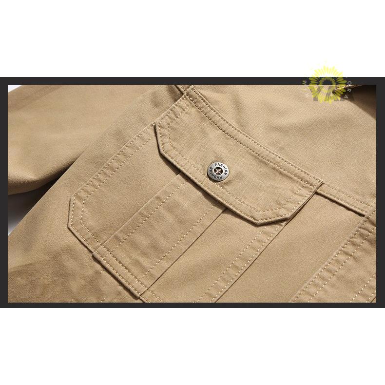 メンズ 長袖 ミリタリーシャツ ワークシャツ ミリタカジュアルシャツ アウトドア 登山ウェア 夏 