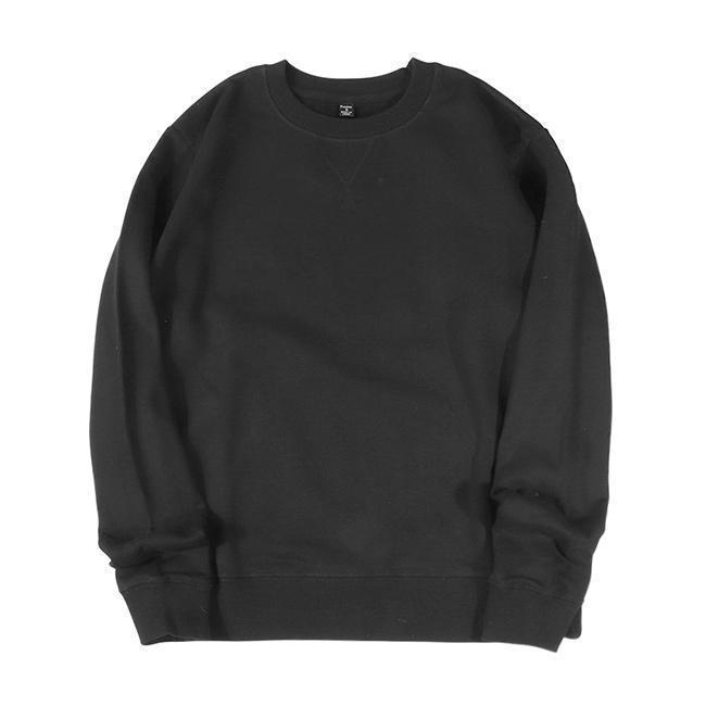 長袖シャツ メンズ インナー 無地 クルーネック ロングスリーブ 快適 柔らかい 着回し 通気性 シンプル ゆったり 春秋 リブ袖口 