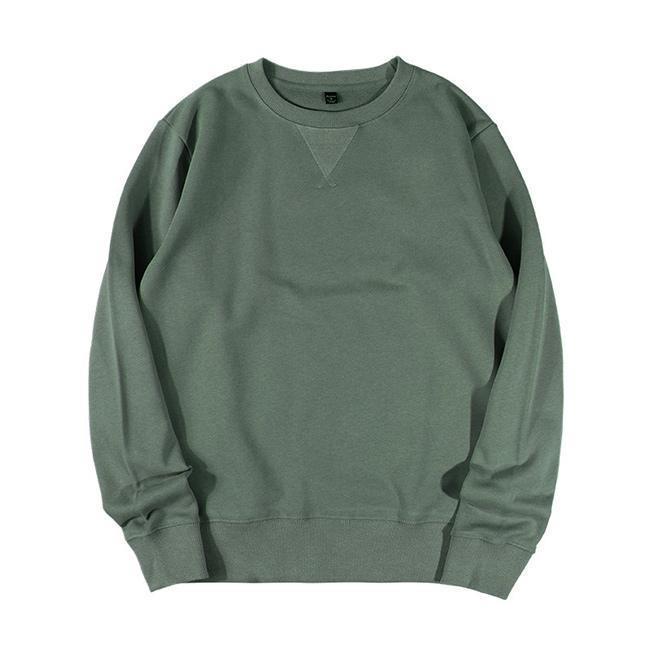 長袖シャツ メンズ インナー 無地 クルーネック ロングスリーブ 快適 柔らかい 着回し 通気性 シンプル ゆったり 春秋 リブ袖口 