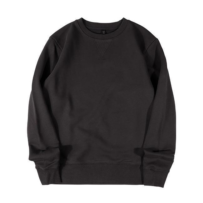 長袖シャツ メンズ インナー 無地 クルーネック ロングスリーブ 快適 柔らかい 着回し 通気性 シンプル ゆったり 春秋 リブ袖口 