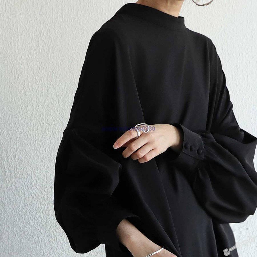 ワンピース マキシワンピース おしゃれ レディース シャツワンピース ロング丈 40代 30代 通勤 大きいサイズ きれいめ オフィス 2色 