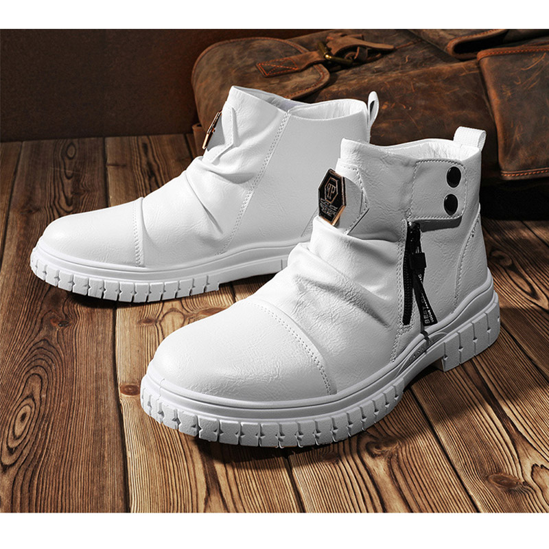 ブーツ メンズ ワークブーツ 防滑 おしゃれ 防水 厚底 エンジニアブーツ カジュアル バイク アウトドア レザー 大きい ミリタリーブーツ マウンテンブーツ 