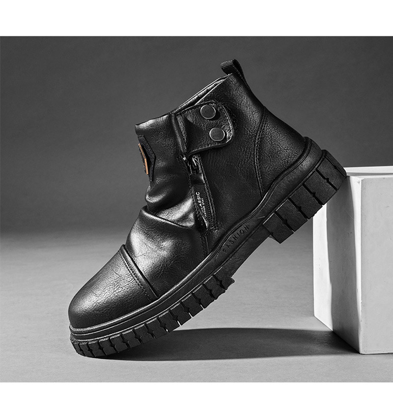 ブーツ メンズ ワークブーツ 防滑 おしゃれ 防水 厚底 エンジニアブーツ カジュアル バイク アウトドア レザー 大きい ミリタリーブーツ マウンテンブーツ 