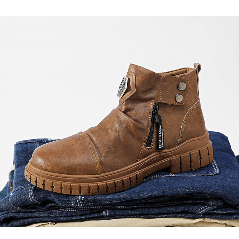 ブーツ メンズ ワークブーツ 防滑 おしゃれ 防水 厚底 エンジニアブーツ カジュアル バイク アウトドア レザー 大きい ミリタリーブーツ マウンテンブーツ 