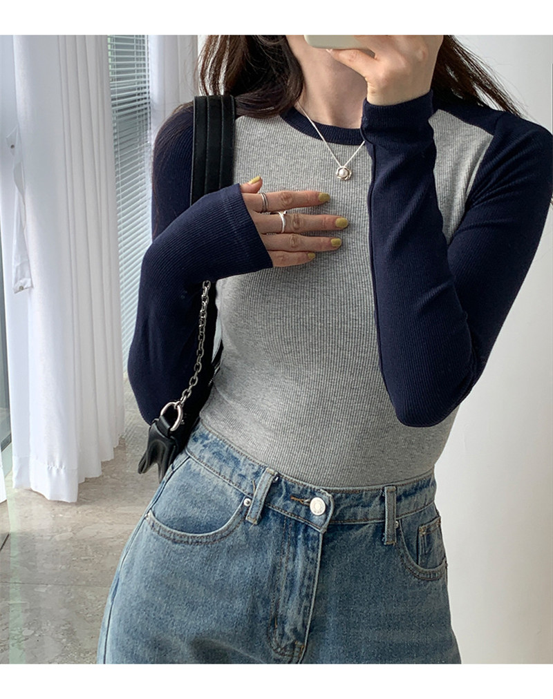 Tシャツ レディース 長袖 カットソー Tシャツ トップス 細身 無地 きれいめ 冬 秋 通勤 日常 普段着 女性用 肌触りの良い オシャレ リブ 