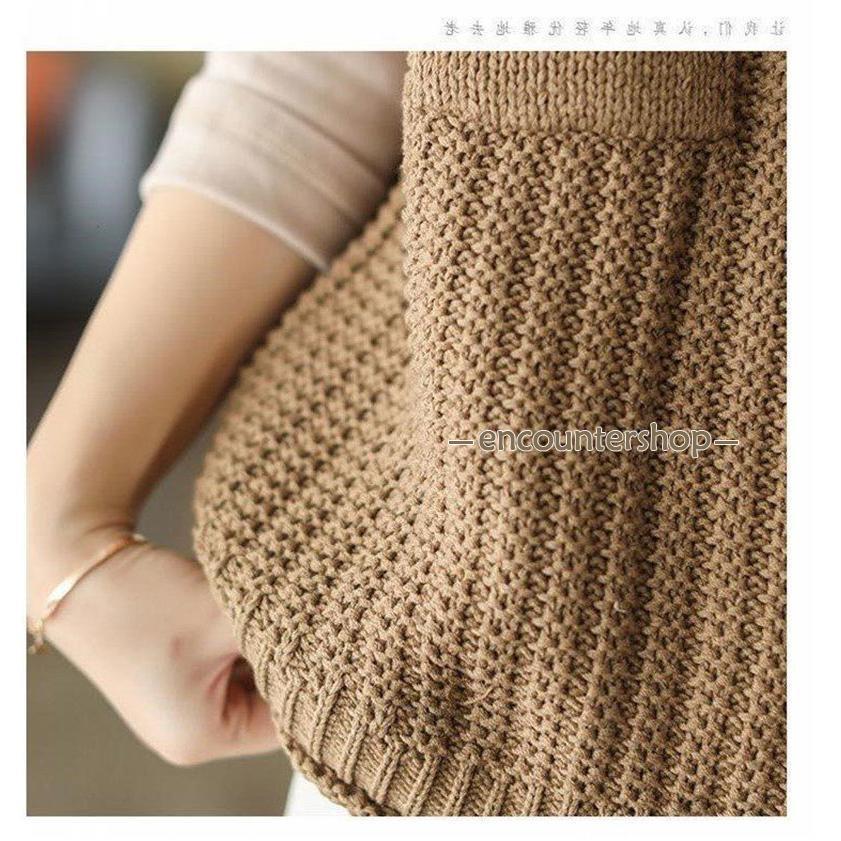 ニットベスト レディース チョッキ トップス 刺繍 Vネック おしゃれ カジュアル ノースリーブ ゆったり セーター 重ね着 ベスト 秋コーデ 薄手 