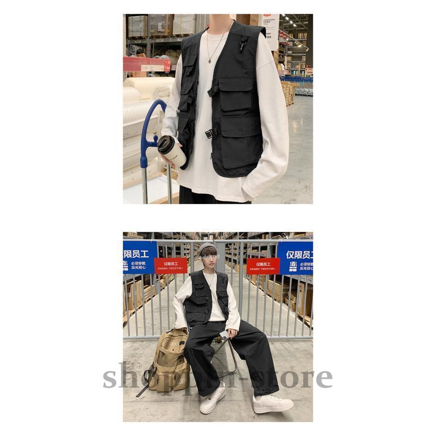 ベスト メンズ レディース トップス フィッシングベスト 多ポケット 釣り 登山 キャンプ 多機能ベスト 男女兼用 山登りカジュアル 