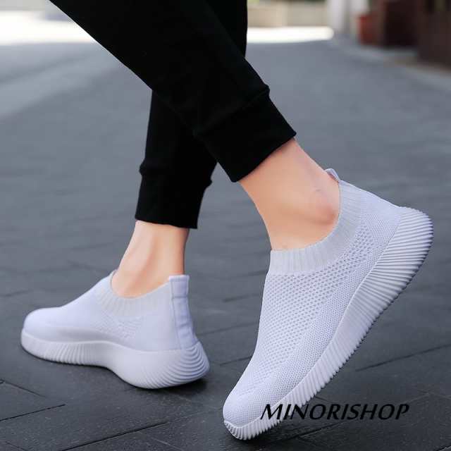 ナーススニーカー レディース 厚底 疲れにくい スリッポン 超軽量 カジュアルウォキング通気 滑り止め 履き 
