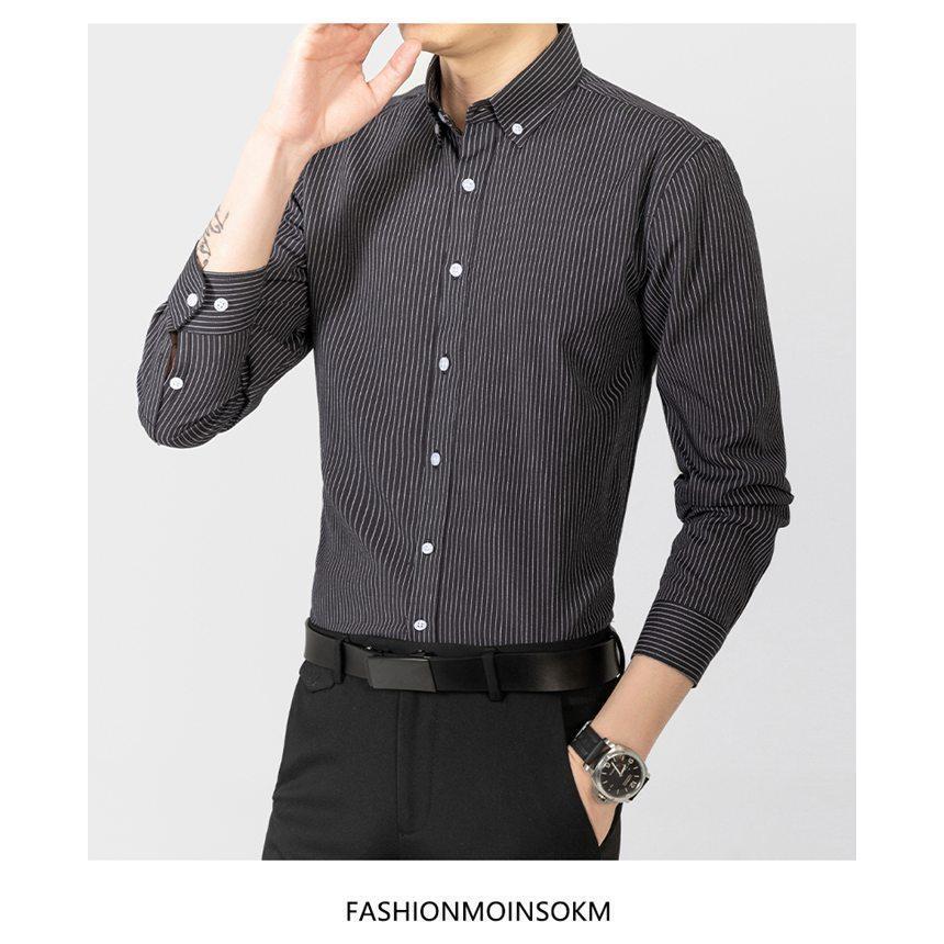 ワイシャツ メンズ 長袖 Yシャツ ドレスシャツ ビジネスシャツ 男性 シャツ 面接 形態安定 卒業式 メンズ スーツインナー 新生活 