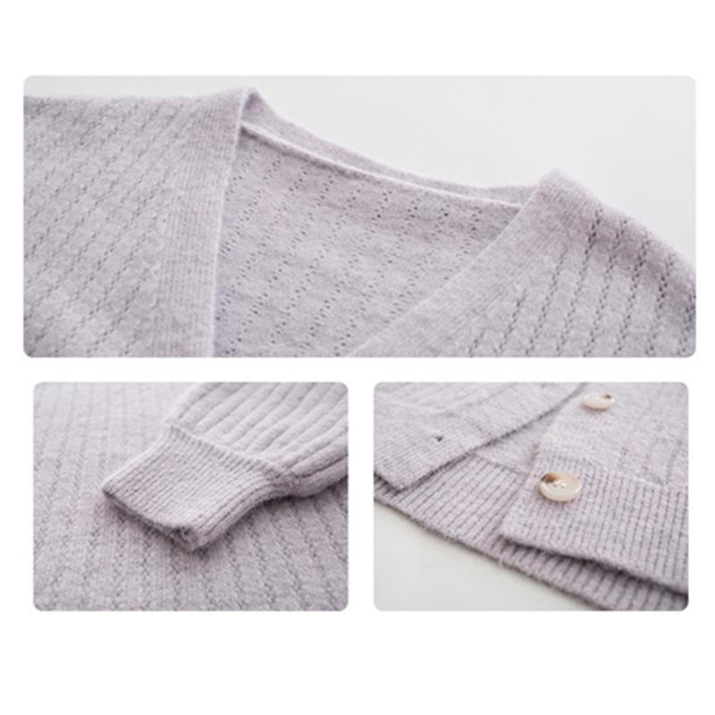 超。 カーディガン レディース ニット セーター Vネック 羽織 ゆったり 長袖 上品 おしゃれ カジュアル 洗える 秋 春 伸縮性 超目玉 ゆる 