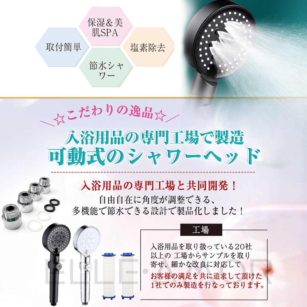 シャワーヘッド 2023新作 ナノバブル 節水 塩素除去 高水圧 増圧シャワーヘッド 止水ボタンマ 洗顔 イクロバブル 保湿 美肌 美容 頭皮ケア 6段階モードミスト 