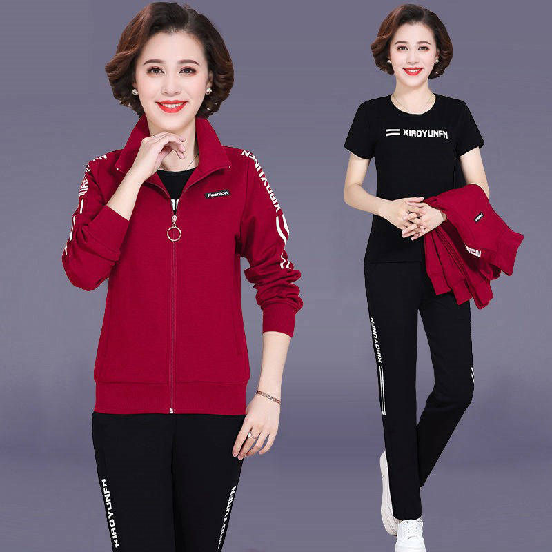 スウェット レディース レディース セットアップ 春夏秋 スポーツウェア 母の日 誕生日 部屋着 ジャージセットアップ 長袖 外出 3点セット 運動服 上下セット 