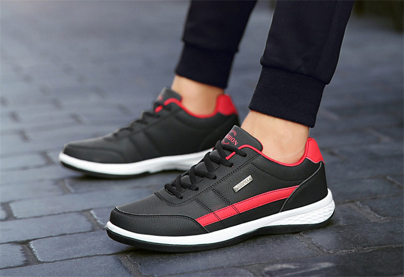 スニーカー メンズ レザースニーカー 靴 ウォーキングカジュアルドライビング通学靴 運動靴 スポーツ軽量 