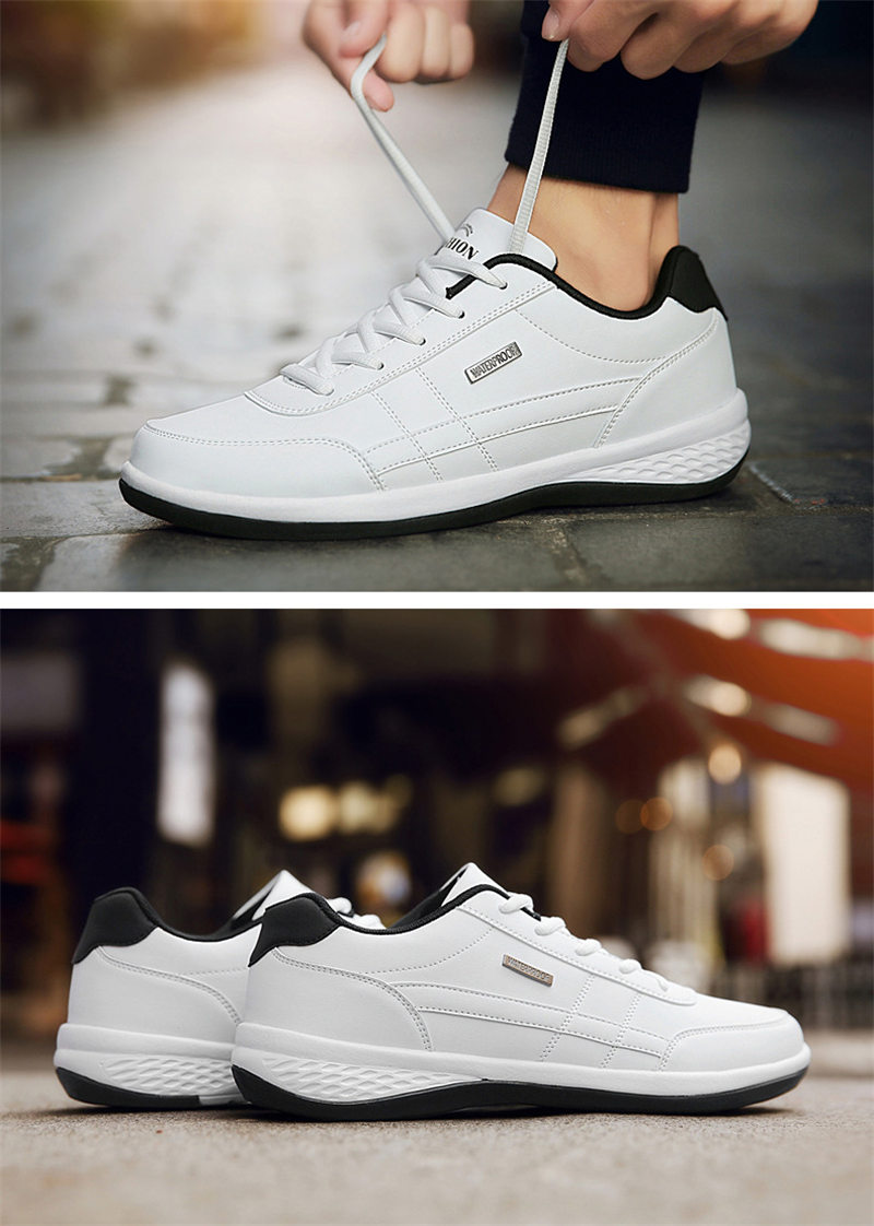 スニーカー メンズ レザースニーカー 靴 ウォーキングカジュアルドライビング通学靴 運動靴 スポーツ軽量 