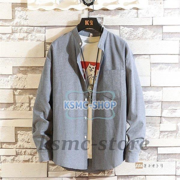 カジュアルシャツ メンズ 無地 長袖シャツ スリムシャツ シャツ 新作 秋冬 メンズシャツ トップス おしゃれ 