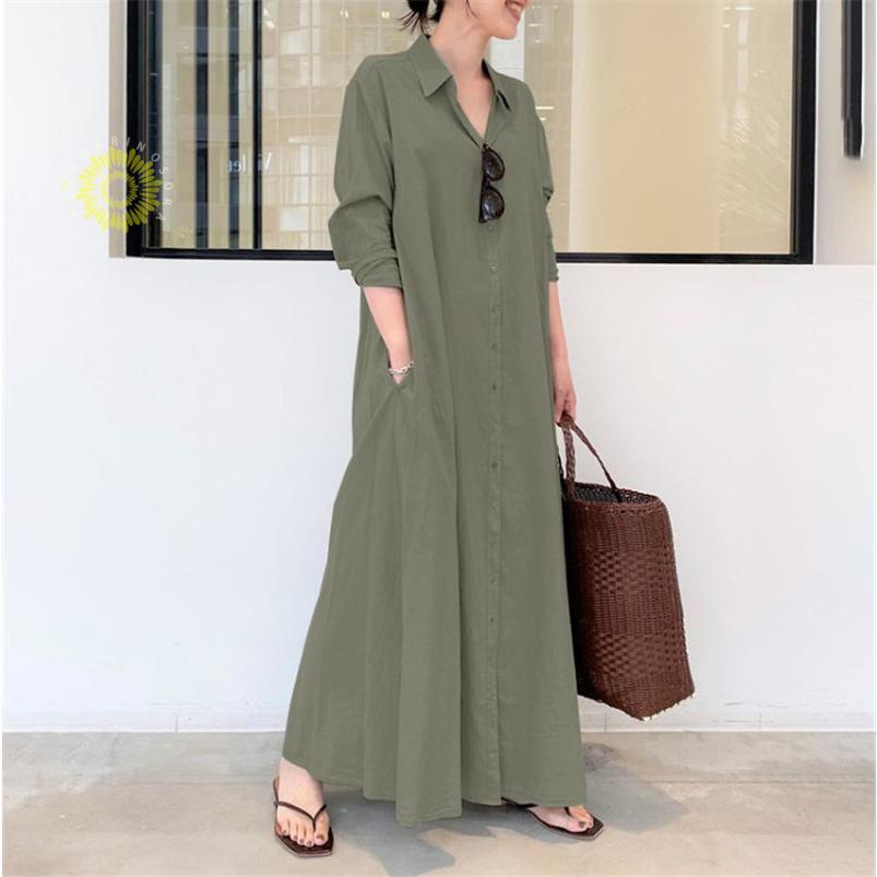 ワンピース レディース 長袖 ロングワンピース シャツワンピース マキシワンピース 上品 二次会 春秋 Aライン 着痩せ きれいめ ゆったり 
