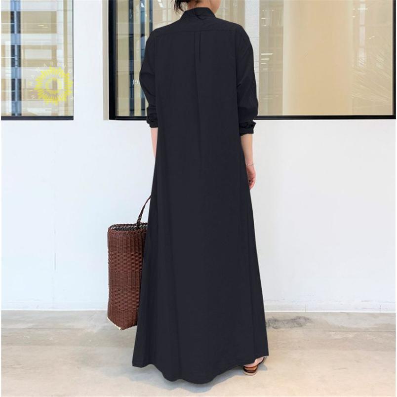 ワンピース レディース 長袖 ロングワンピース シャツワンピース マキシワンピース 上品 二次会 春秋 Aライン 着痩せ きれいめ ゆったり 
