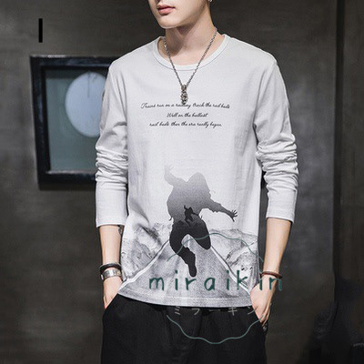 Tシャツ メンズ 春 長袖 無地 ロンT ロングT 夏 ゆったり カットソー 英文字 春 送料無料 カジュアル 大きいサイズ かっこいい ティーシャツ カジュアル 