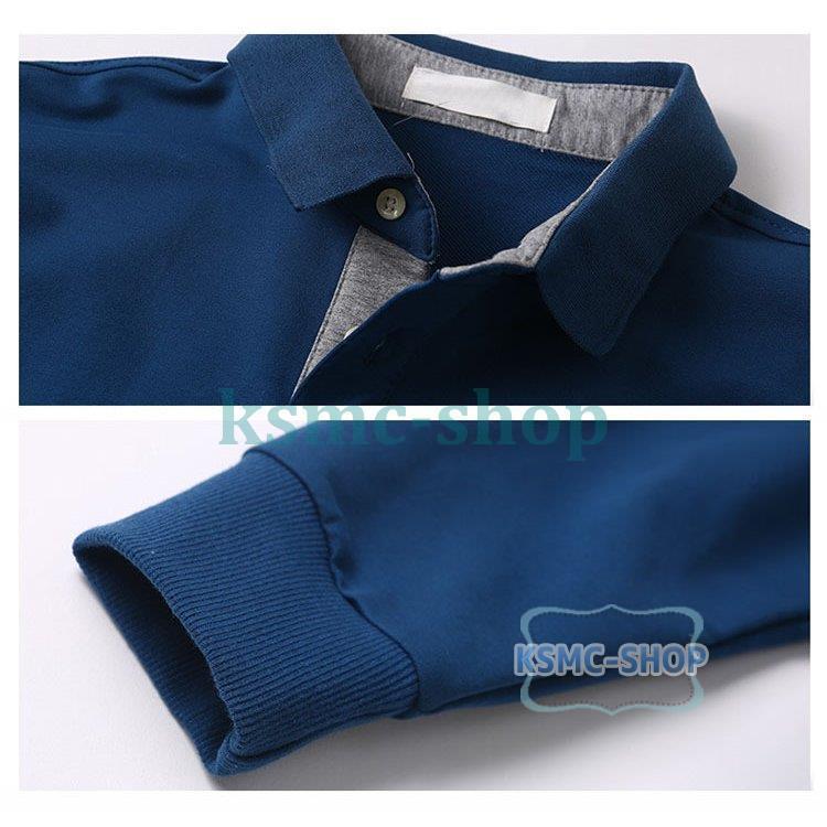 ポロシャツ メンズ トップス 大きいサイズ 長袖 ファッション カジュアル シャツ 5色 スポーツ Tシャツ ゴルフウェア ゴルフ トレンド おしゃれ 紳士服 春秋 