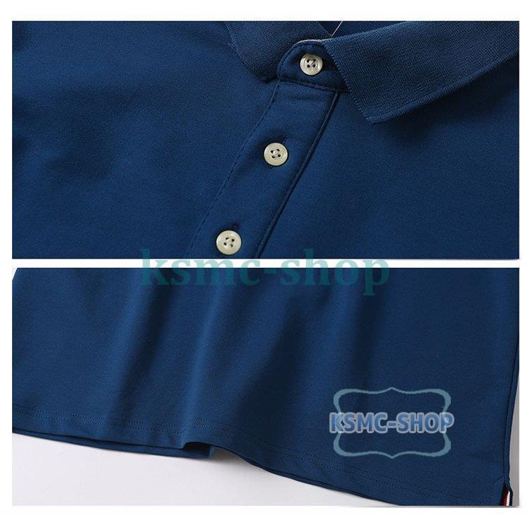 ポロシャツ メンズ トップス 大きいサイズ 長袖 ファッション カジュアル シャツ 5色 スポーツ Tシャツ ゴルフウェア ゴルフ トレンド おしゃれ 紳士服 春秋 