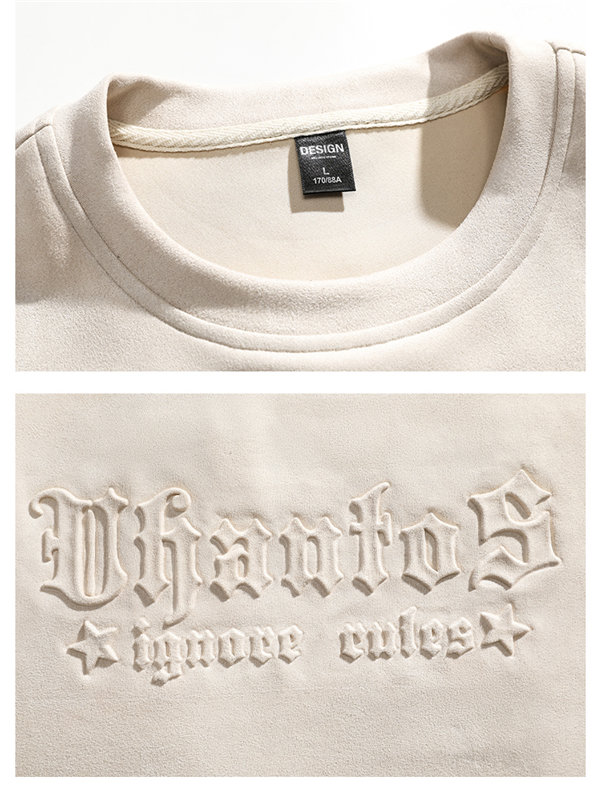 トレーナー メンズ プルオーバー ブラック 長袖 スポーツウェア 長袖 韓国ファッション デザイン 春秋 英語文字 プリント 丸襟 Uネック 送料無料 