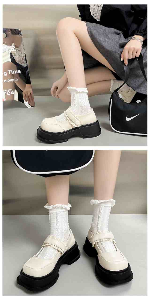 パンプス レディース 5CMアップ 厚底パンプス 黒 ブラック 前厚 厚底靴 シンプル レディース パンプス カジュアル シ 