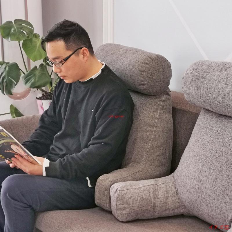 腰 クッション 腰痛対策 背もたれ 三角クッション ベッドクッション ソファークッション 足枕 北欧 三角 枕 座椅子 座布団 腰枕 