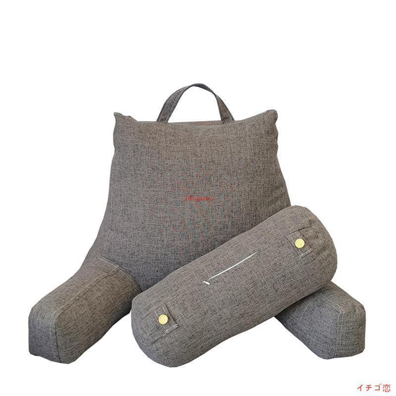 腰 クッション 腰痛対策 背もたれ 三角クッション ベッドクッション ソファークッション 足枕 北欧 三角 枕 座椅子 座布団 腰枕 