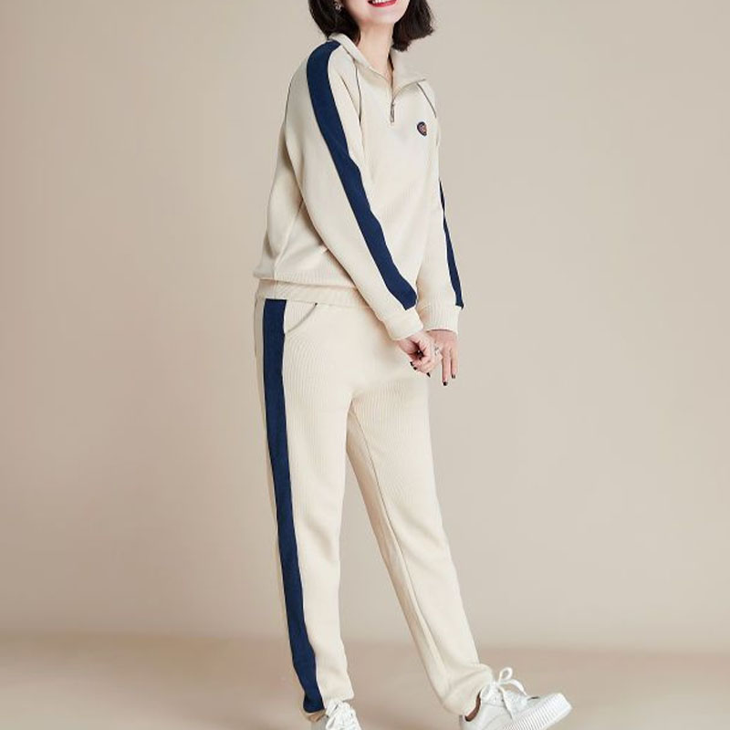 スウェット レディース レディース セットアップ 春夏秋 スポーツウェア ジャージセットアップ 運動服 長袖 2点セット 上下セット 部屋着 外出 誕生日 母の日 