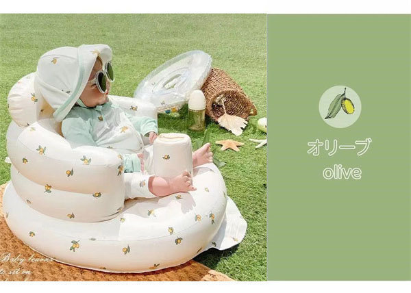 ベビーチェア 赤ちゃんチェア ベビーソファ エアーソファー 折りたたみ バスチェア 椅子 お風呂 ベビーバスチェア 送料無料 コンパクト 空気入れ 持ち運び 