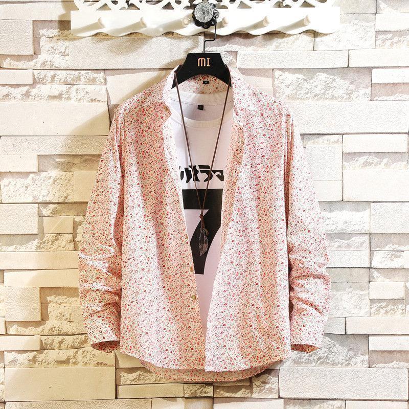 シャツ メンズ 長袖 アロハシャツ 花柄シャツ カカジュアルシャツ 新作 細身 春夏秋 スリム 柄シャツ 総柄おしゃれ 秋服 