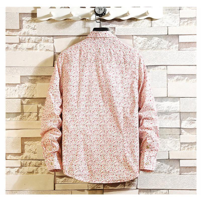 シャツ メンズ 長袖 アロハシャツ 花柄シャツ カカジュアルシャツ 新作 細身 春夏秋 スリム 柄シャツ 総柄おしゃれ 秋服 
