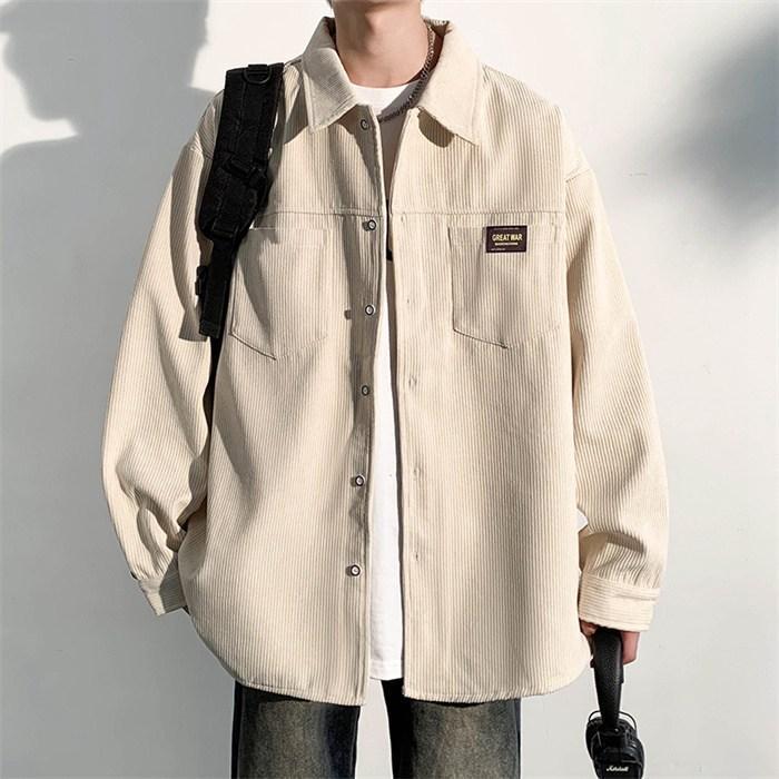 トップス ジャケット メンズ 秋服 カジュアルシャツ 長袖シャツ シャツ 開襟 カジュアル おしゃれ ライトアウター ビジネス 無地 