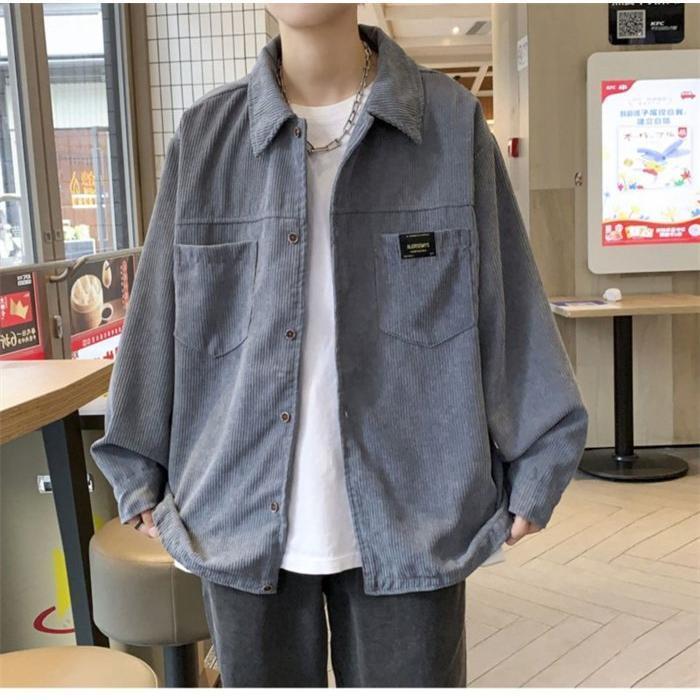 トップス ジャケット メンズ 秋服 カジュアルシャツ 長袖シャツ シャツ 開襟 カジュアル おしゃれ ライトアウター ビジネス 無地 