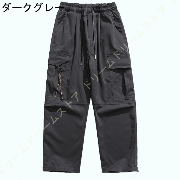 ワイド カーゴパンツ メンズ 大きいサイズ ワイドカーゴ ゆったり サルエルパンツ ワイドパンツ ストリート パンツ リラックスパンツ 韓国 カジュアル 春服 