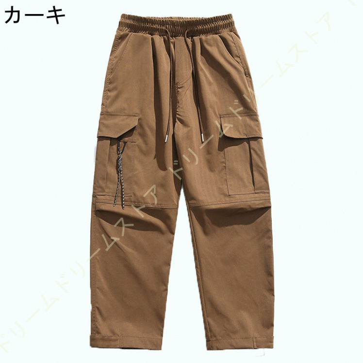 ワイド カーゴパンツ メンズ 大きいサイズ ワイドカーゴ ゆったり サルエルパンツ ワイドパンツ ストリート パンツ リラックスパンツ 韓国 カジュアル 春服 
