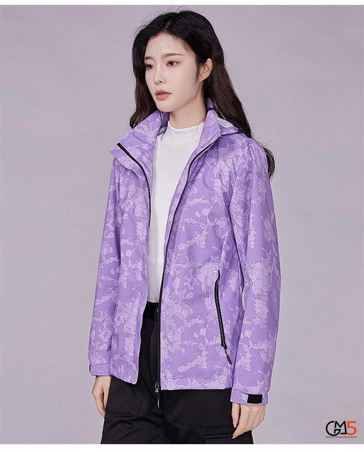ウンテンメンズ ジャケット レディース 秋 秋服 メッシュ裏地 マジックテープ袖口 防風 新作 総柄 通勤 スポーツ 運動着 通学 