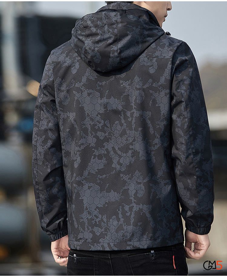 ウンテンメンズ ジャケット レディース 秋 秋服 メッシュ裏地 マジックテープ袖口 防風 新作 総柄 通勤 スポーツ 運動着 通学 