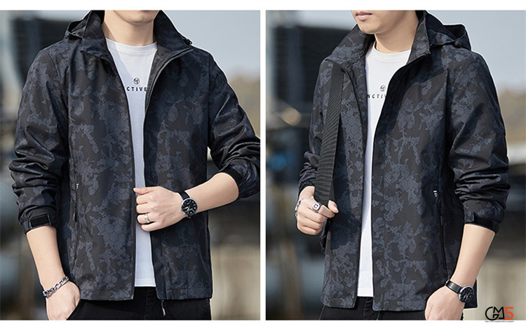 ウンテンメンズ ジャケット レディース 秋 秋服 メッシュ裏地 マジックテープ袖口 防風 新作 総柄 通勤 スポーツ 運動着 通学 